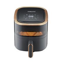 Аерофритниця 4.8 літра аерогриль Sokany безмасляна фритюрниця 1300W мультипіч настільна аеропіч