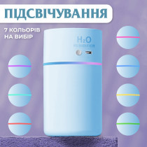 Зволожувач повітря з підсвічуванням Lemon 500 мл Блакитний