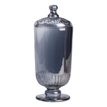Цукерниця з кришкою скляна Ø 10 см HP-YH-18