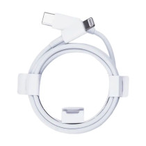 Кабель для зарядки USB-C/lightning 1 м білий UR517