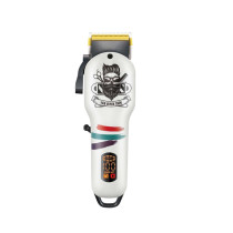 Тример для бороди і волосся VGR V-699B акумуляторний USB зарядка білий