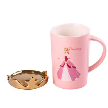 Чашка керамічна Princess 400мл з кришкою чашка з кришкою чашки для кави HPCYM0845P