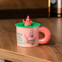 Чашка порцелянова з кришкою 