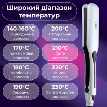 Плойка гофре VGR з РК-дисплеєм 45 Вт HP-V-557