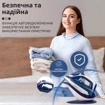 Праска парова Sokany SL-2055A 2-in-1 Синій