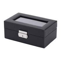 Скринька для наручного годинника 19×11.5×8 см дерев'яна на 3 відсіки HP-5-7