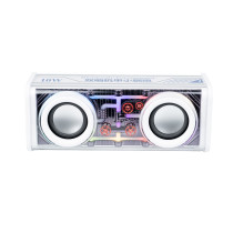 Колонка портативна V8 BT/TF/USB/TWS 10 Вт біла V8W