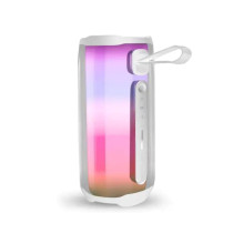 Портативна колонка 8 Вт с підсвічуванням і USB Білий PULSE5W