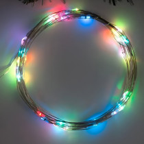 Гірлянда світлодіодна кінський хвіст GarlandoPro 600LED Роса 20 ліній 8 режимів 3м кінський хвіст гірлянда 1733013ML