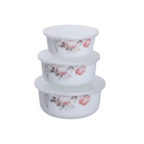 Набір харчових контейнерів керамічних Rose Hip 0,55/0,95/1,35 л KH6916