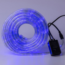 Гірлянда вулична стрічка світлодіодна Дюралайт 900 LED 50м морозостійка прозорий дріт Синій