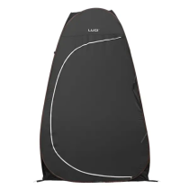 Намет душ-туалет для кемпінгу автомат 120×120×190 (см) тент для душу та туалету туристичний LU-015DB Чорний
