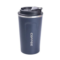 Термокружка Coffee з датчиком температури 380 мл синя HPGM5821BL