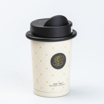 Термокухоль з ремінцем 460 мл Біла