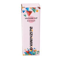 Термокружка дитяча Beizhiming Vacuum Cup 420ml термос із поїлкою Бежевий