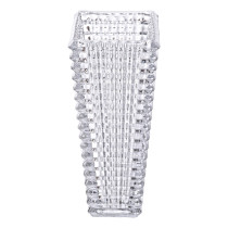 Прямокутна декоративна скляна ваза 13,5 x 10 x 22 см HP-1722
