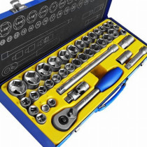 Набор торцевых головок S&R на 39 предметов 1/2