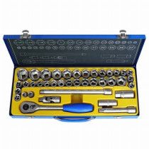 Набор торцевых головок S&R на 39 предметов 1/2